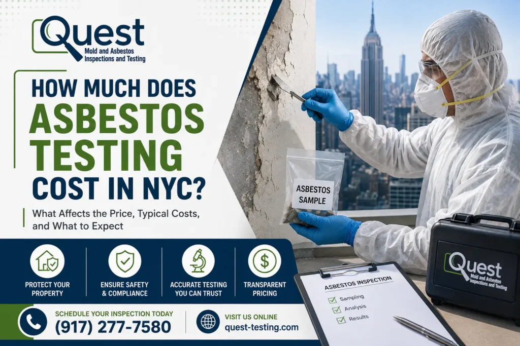 nyc asbestos testing cost