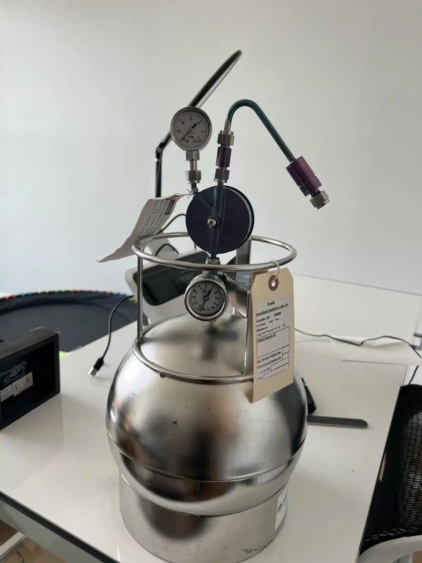 span gas cylinder for Indoor Air Quality Testing in Long Island